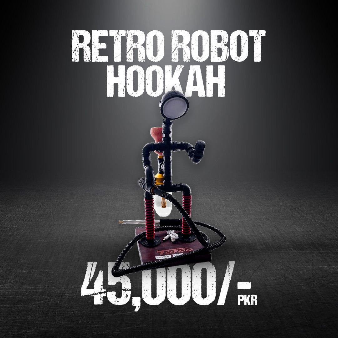 Retro Robot Hookah