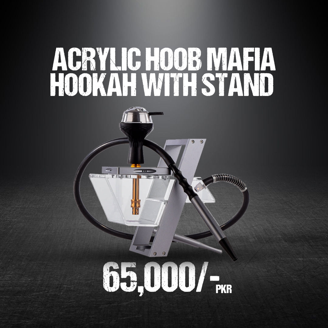 Acrylic Hoob Mafia Hookah with stand