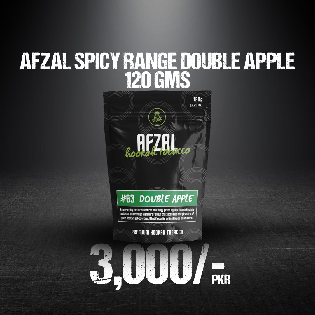 Afzal Spicy Range Double Apple 120 gms