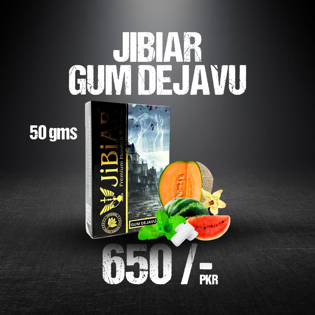 Jibiar Gum Dejavu 50 G – Hookah Hub Pakistan