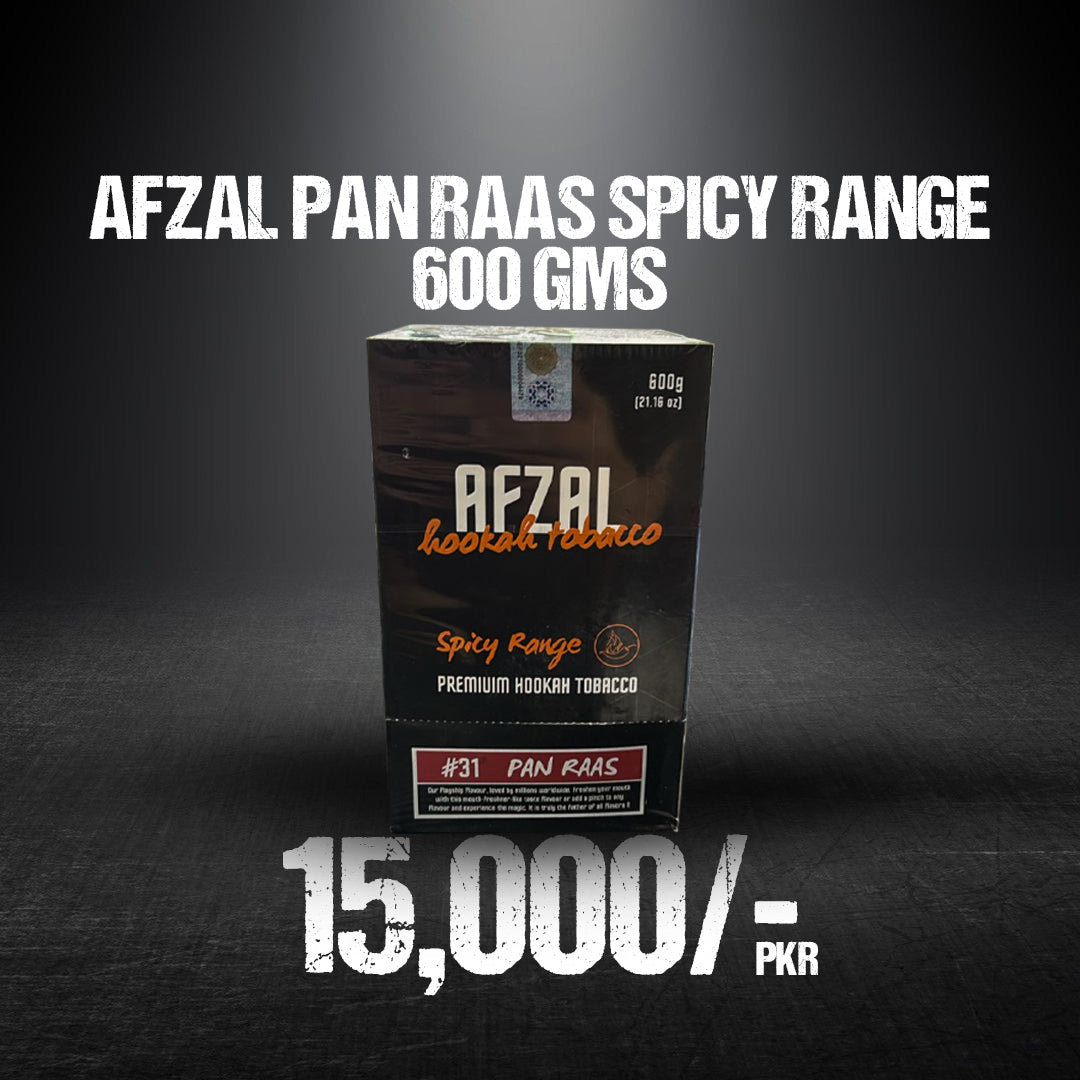 Afzal Pan Raas Spicy Range 600 gms
