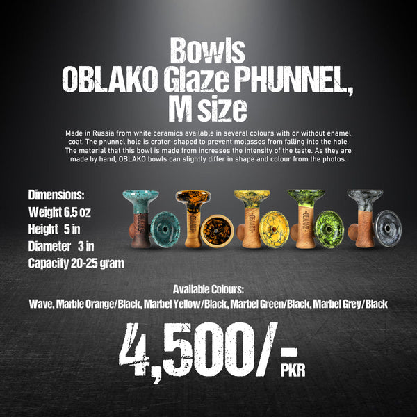 OBLAKO Glaze PHUNNEL, M size