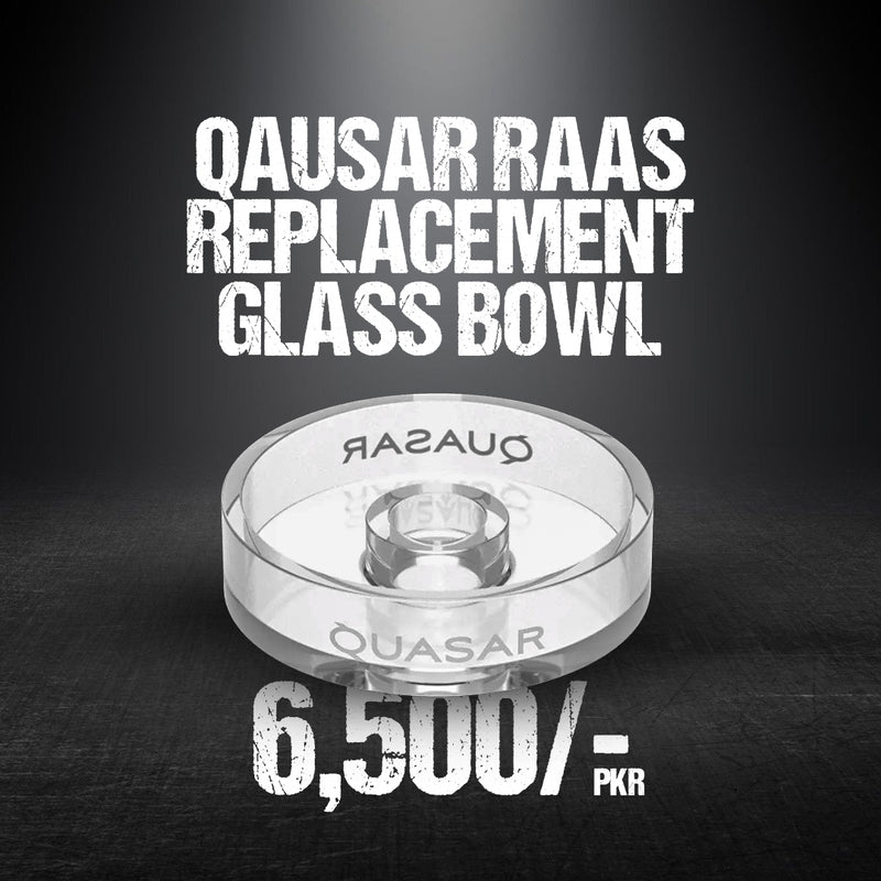 Quasar Raas Replacement Glass Bowl
