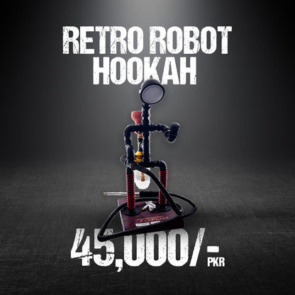 Retro Robot Hookah