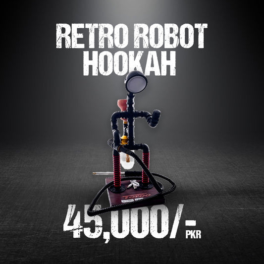 Retro Robot Hookah