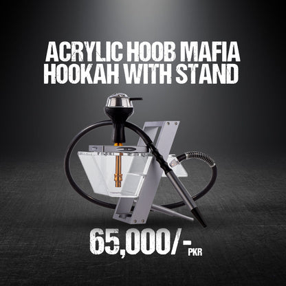 Acrylic Hoob Mafia Hookah with stand