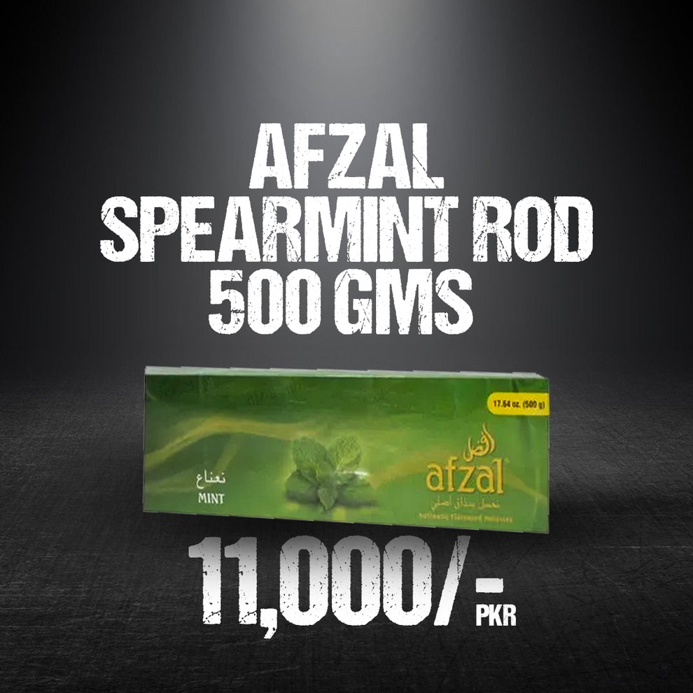 Afzal Spearmint Rod 500 G – Hookah Hub Pakistan