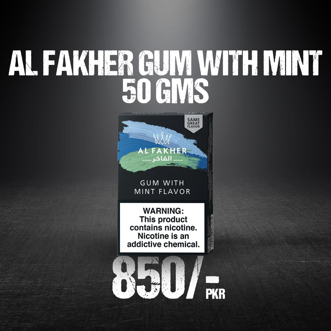 Al Fakher Gum with Mint 50 GMS