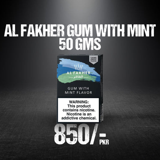 Al Fakher Gum with Mint 50 GMS