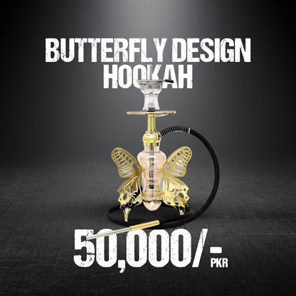 Butterfly Design Hookah