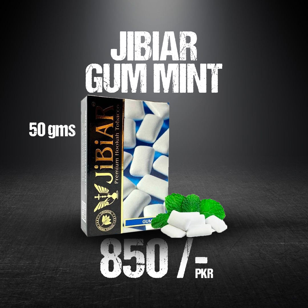 Jibiar Gum Mint 50gms