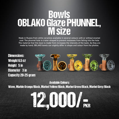 OBLAKO Glaze PHUNNEL, M size